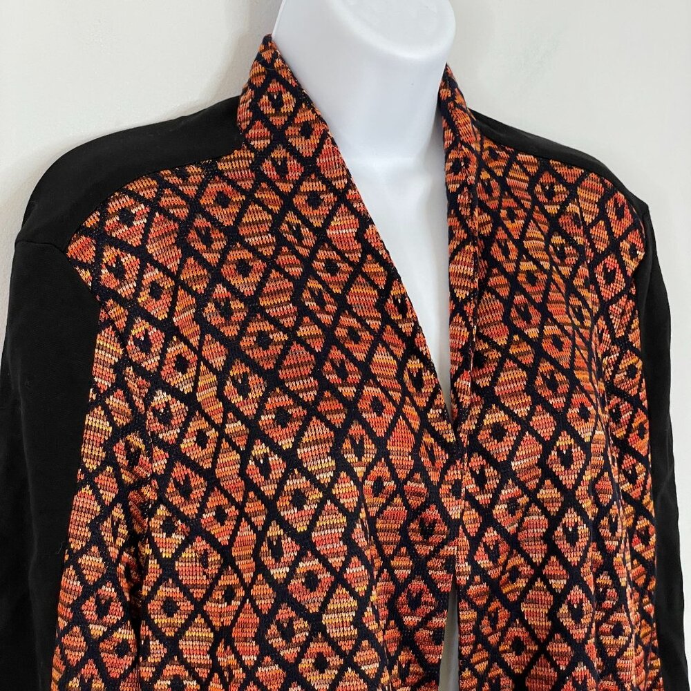 Ruby Rd Womens Open Front Jacket PXL Multicolor S… - image 2